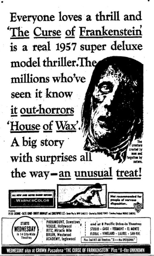 The Curse of Frankenstein38