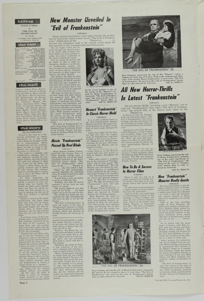 The Evil of Frankenstein23