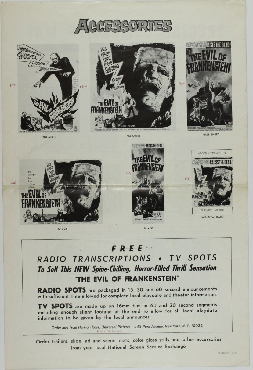 The Evil of Frankenstein29