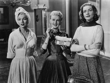 ÒHow to Marry a Millionaire,Ó starring, left to right, Marilyn Monroe, Betty Grable and Lauren Bacall, will screen for ÒMonday Nights with OscarÓ on Monday, September 11, at 7:30 p.m. at the Academy Theater at Lighthouse International in New York City. Oscar¨-nominated actress Bacall will be the special guest and will participate in a post-screening discussion moderated by Robert Osborne, Hollywood Reporter columnist, host of Turner Classic Movies and official biographer of the Academy Awards¨.