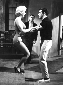 Marilyn Monroe and Yves Montand starring in Let's Make Love, 1960.