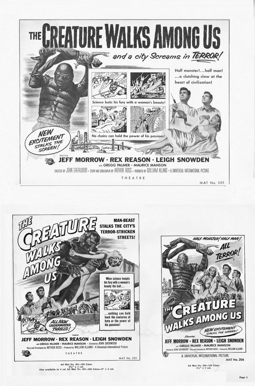 The Creature Walks Among Us63