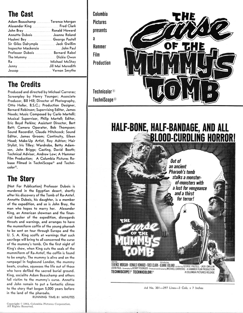 The Curse of the Mummy's Tomb 22