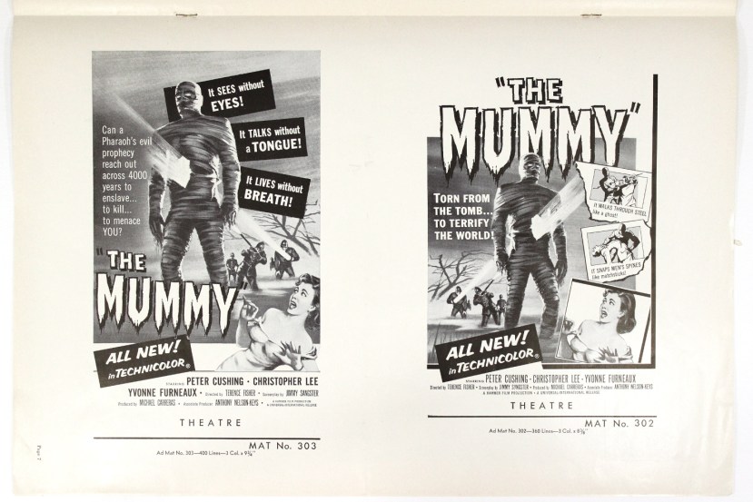 The Mummy 1959-81