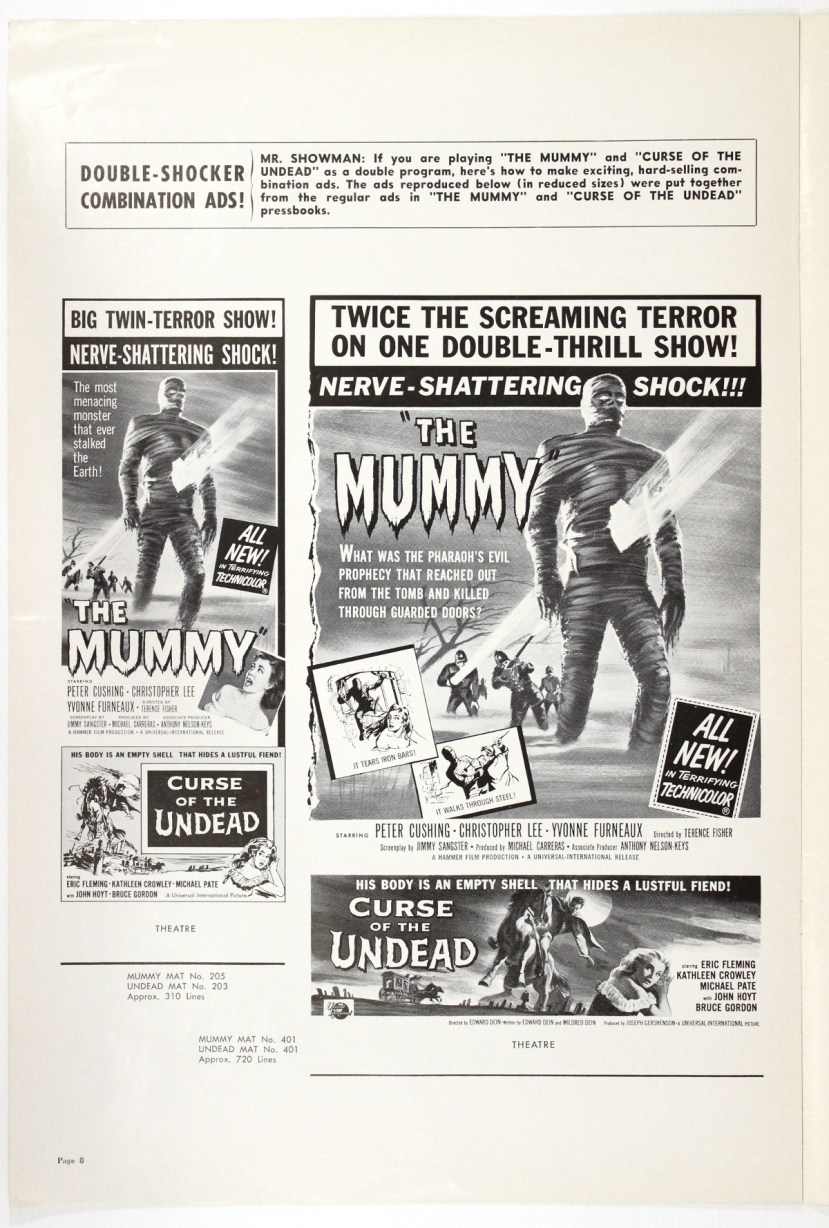 The Mummy 1959-82