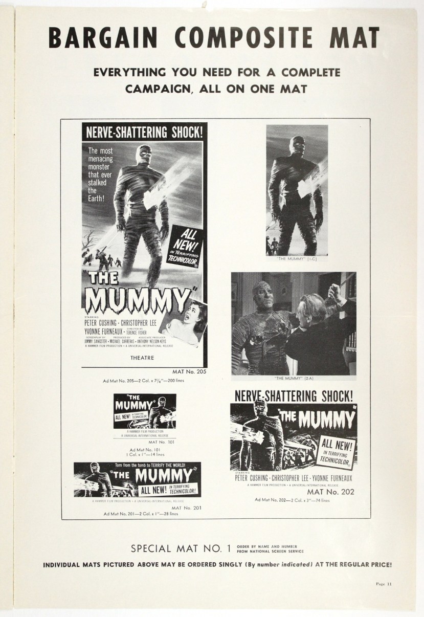 The Mummy 1959-85