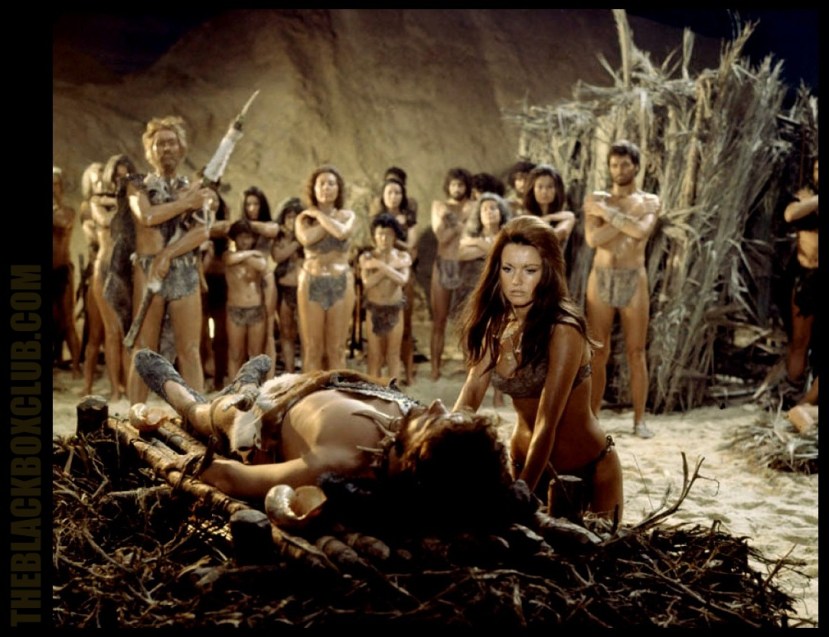 HAMMER FILM PRODUCTIONS: 'WHEN DINOSAURS RULED THE EARTH' 1970 VICTORIA VETRI  THEBLACKBOXCUB.COM