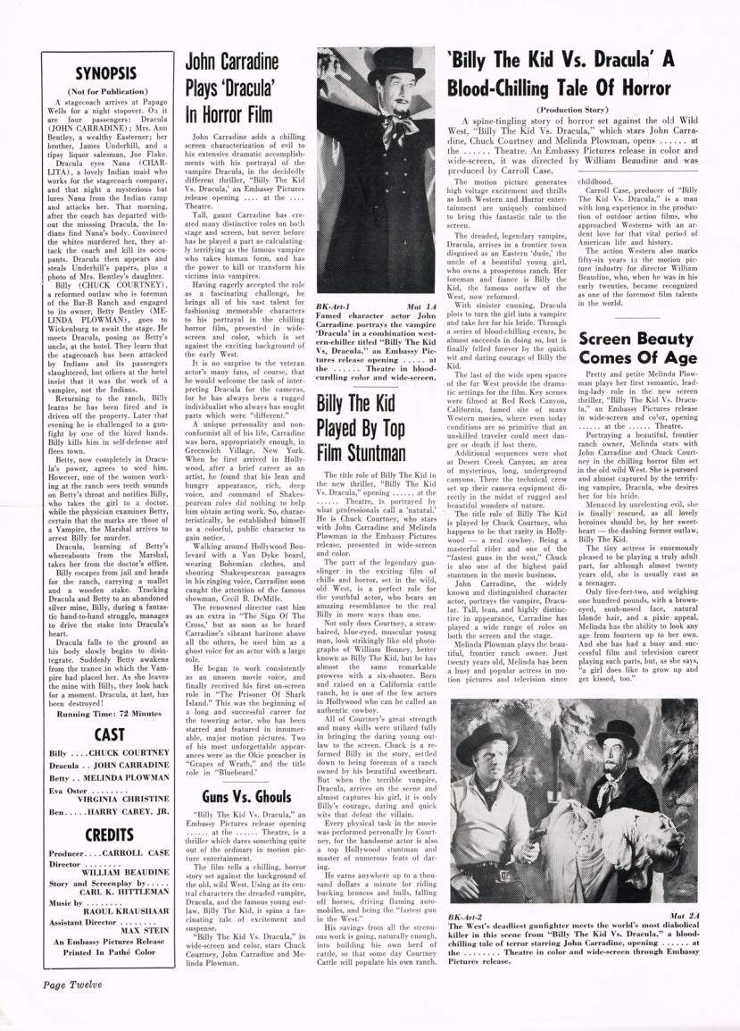 Billy the Kid vs Dracula 56
