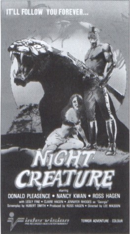 night creature british vhs front2