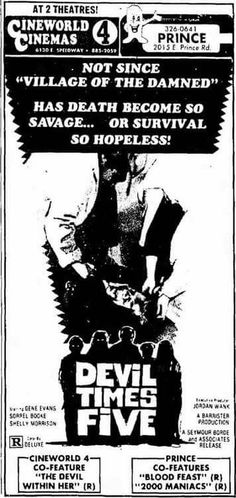 Devil Times Five (1974) – The Visuals – The Telltale Mind