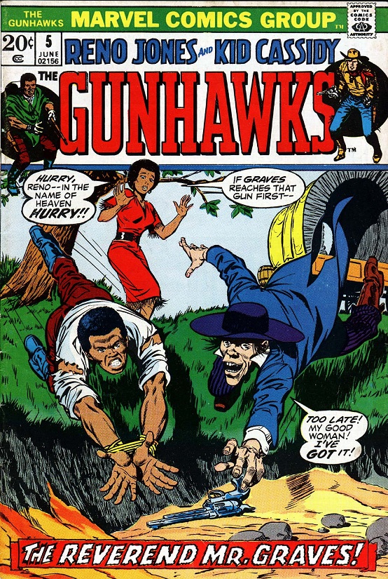 Issue by Issue – The Gunhawks #5 – The Telltale Mind